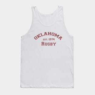 Arched Rugby Oklahoma Tank Top